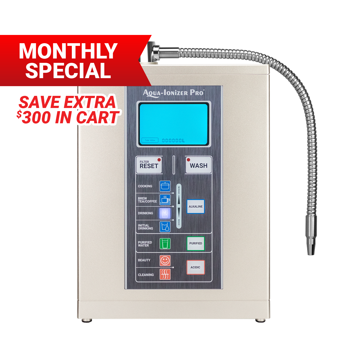 Aqua Ionizer Deluxe – Aqua Ionizer Pro - Main Image